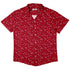 Dnd Red Dice Sets Button Up Shirt - adult sizing - Design by Heather Davenport - dnd & rpg print