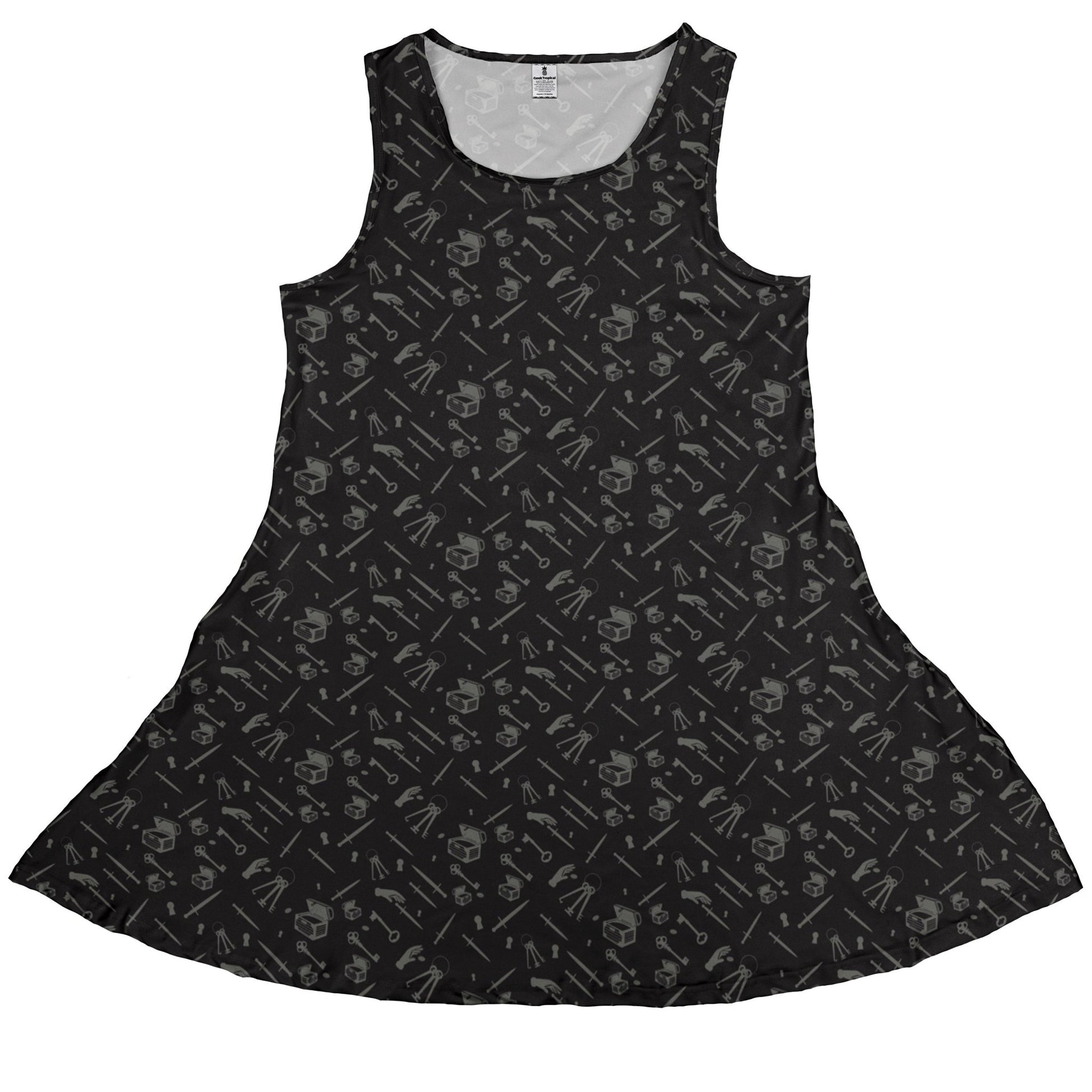 Dnd Rogue Class Dress Geek Nerd Design by Heather Davenport dnd & rpg print Dnd Classes