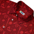 Dnd Sorcerer Class Button Up Shirt - adult sizing - Design by Heather Davenport - dnd & rpg print