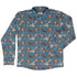 Dnd Tressym Familiars Long Sleeve Button Up Shirt Geek Nerd adult sizing Design by Ardi Tong dnd & rpg print