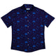 Dnd Wizard Class Button Up Shirt - adult sizing - Design by Heather Davenport - dnd & rpg print