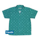 Dominos Minimalist Youth Hawaiian Shirt Geek Nerd board game print Design by Zirkus Design q225