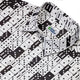 Dominos Button Up Shirt - adult sizing - board game print - Design by Heather Davenport