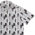 Dominos Button Up Shirt - adult sizing - board game print - Design by Heather Davenport