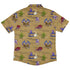Dragon Bookworm Button Up Shirt - adult sizing - Book Prints - Design by Amy Brown