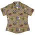 Dragon Bookworm Curvy Button Up Shirt Geek Nerd Book Prints Design by Amy Brown Fantasy Prints