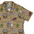 Dragon Bookworm Curvy Button Up Shirt Geek Nerd Book Prints Design by Amy Brown Fantasy Prints
