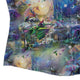 Dragon Chase Curvy Button Up Shirt Geek Nerd Animal Patterns Designed by Rose Khan Fantasy Prints