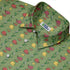 Dragon Fruit Green Button Up Shirt Geek Nerd adult sizing anime Design by Ardi Tong