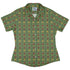 Dragon Fruit Green Curvy Button Up Shirt Geek Nerd anime Design by Ardi Tong q225