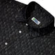Nerdy Dragon Scales Black Button Up Shirt