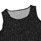Nerdy Dragon Scales Black Sleeveless Dress