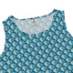 Dragon Scales Blue Dnd Dress Geek Nerd Designs by Nathan Fantasy Prints lx - C