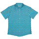Dragon Scales Blue Dnd Button Up Shirt - adult sizing - Designs by Nathan - Fantasy Prints
