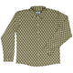 Dragon Scales Gold Dnd Long Sleeve Button Up Shirt Geek Nerd adult sizing Designs by Nathan Fantasy Prints