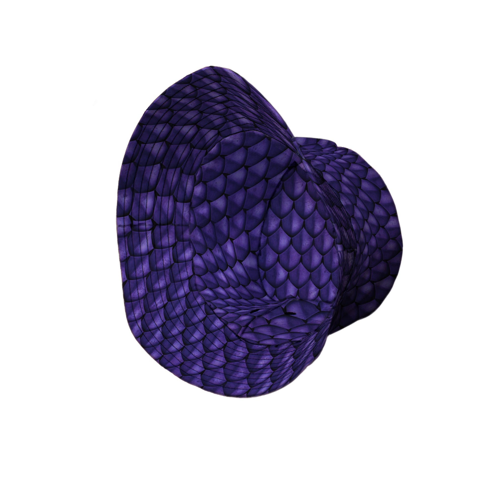 Dragon Scales Purple Dnd Bucket Hat Geek Nerd 0925 Animal Patterns Designs by Nathan