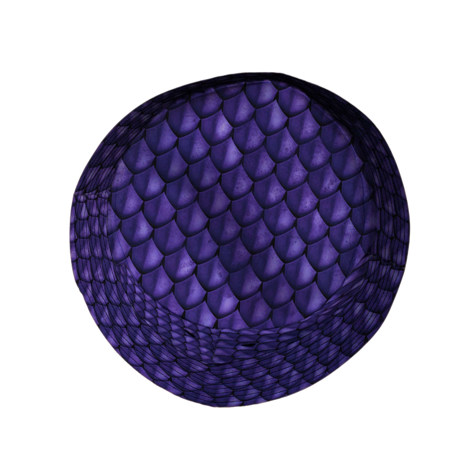 Dragon Scales Purple Dnd Bucket Hat Geek Nerd 0925 Animal Patterns Designs by Nathan