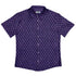Dragon Scales Purple Dnd Button Up Shirt Geek Nerd 0925 adult sizing All Adult Button Up Shirts