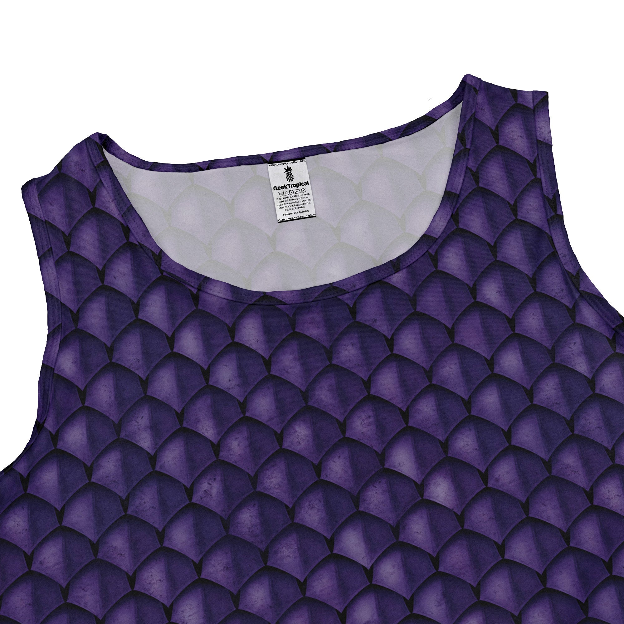 Dragon Scales Purple Dnd Dress Geek Nerd 0925 Animal Patterns Designs by Nathan