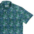 Dragon Weaving Inferno Teal Button Up Shirt Geek Nerd adult sizing Designs by Nathan fantasy prints