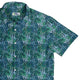 Dragon Weaving Inferno Teal Button Up Shirt Geek Nerd adult sizing Designs by Nathan fantasy prints