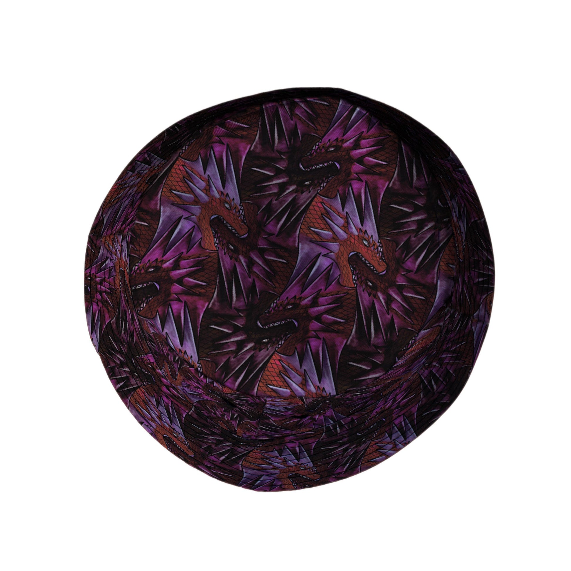 Dragon Weaving Inferno Fire Bucket Hat Geek Nerd Designs by Nathan fantasy prints lx - B