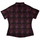 Dragon Weaving Inferno Fire Curvy Button Up Shirt Geek Nerd Designs by Nathan fantasy prints q225