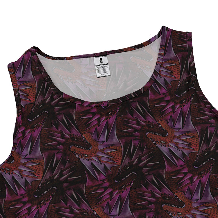 Dragon Weaving Inferno Fire Dress Geek Nerd Designs by Nathan fantasy prints lx - C