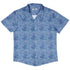 Dragon Weaving Inferno Frost Button Up Shirt Geek Nerd adult sizing Designs by Nathan fantasy prints