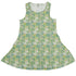 Dragon Weaving Inferno Lime Dress Geek Nerd Designs by Nathan fantasy prints lx - C