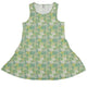 Dragon Weaving Inferno Lime Dress Geek Nerd Designs by Nathan fantasy prints lx - C