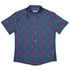 Dragon Weaving Inferno Retro Button Up Shirt Geek Nerd adult sizing Designs by Nathan fantasy prints