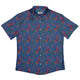 Dragon Weaving Inferno Retro Button Up Shirt Geek Nerd adult sizing Designs by Nathan fantasy prints