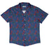 Dragon Weaving Inferno Retro Button Up Shirt Geek Nerd adult sizing Designs by Nathan fantasy prints