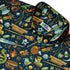 Dungeon Daddy Button Up Shirt Geek Nerd adult sizing Design by Tobe Fonseca dnd & rpg print