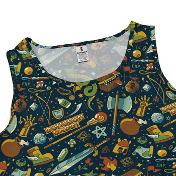 Dungeon Daddy Dress Geek Nerd Design by Tobe Fonseca dnd & rpg print lx - C