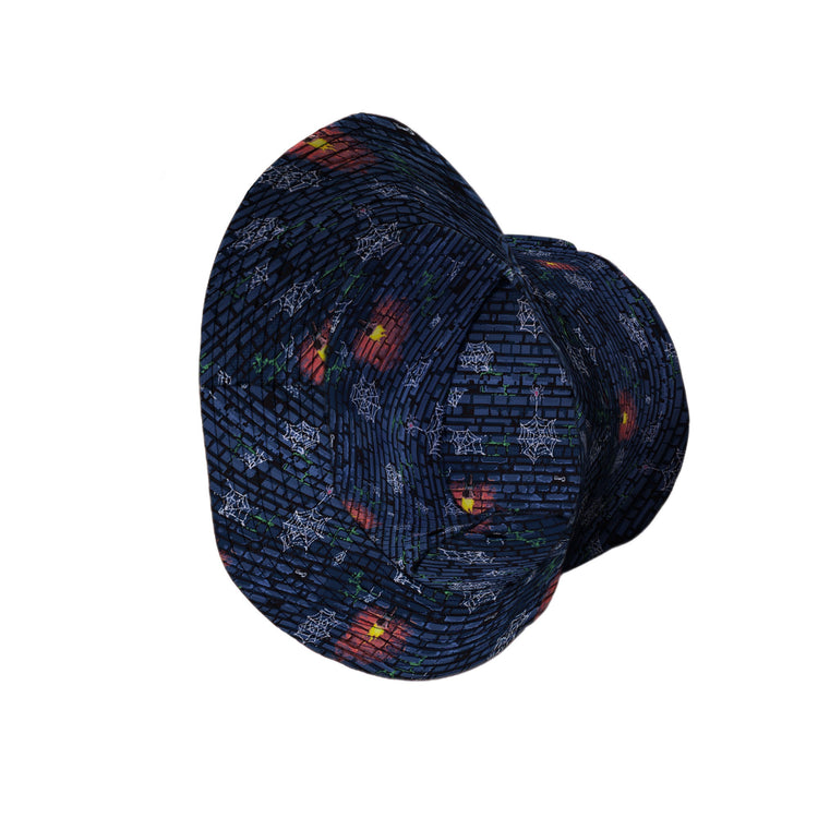 Dungeon Wall Bucket Hat Geek Nerd Design by Claire Murphy dnd & rpg print lx - B