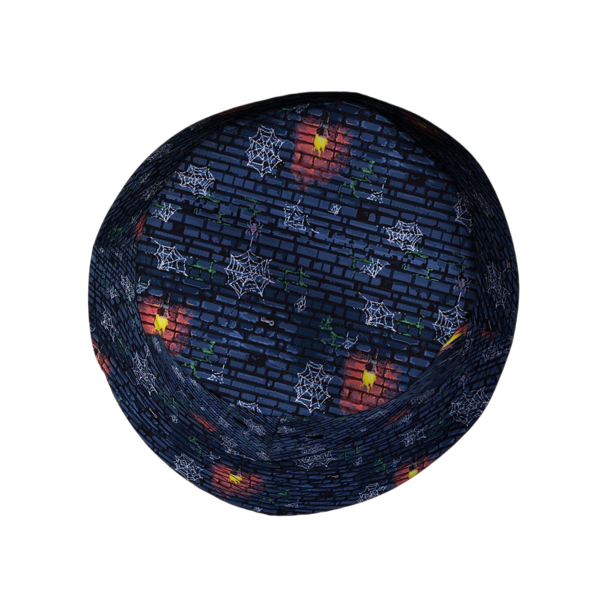 Dungeon Wall Bucket Hat Geek Nerd Design by Claire Murphy dnd & rpg print lx - B