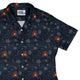 Dungeon Wall Curvy Button Up Shirt Geek Nerd Design by Claire Murphy dnd & rpg print q225