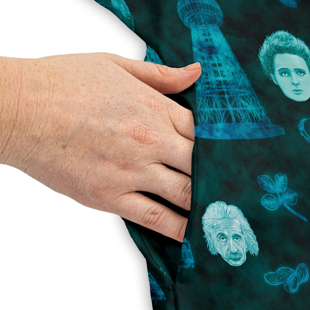 Eerie Science Legends Dress Geek Nerd Designs by Nathan lx - C science print