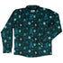 Eerie Science Legends Long Sleeve Button Up Shirt Geek Nerd adult sizing Designs by Nathan FLOW DESC WRITING