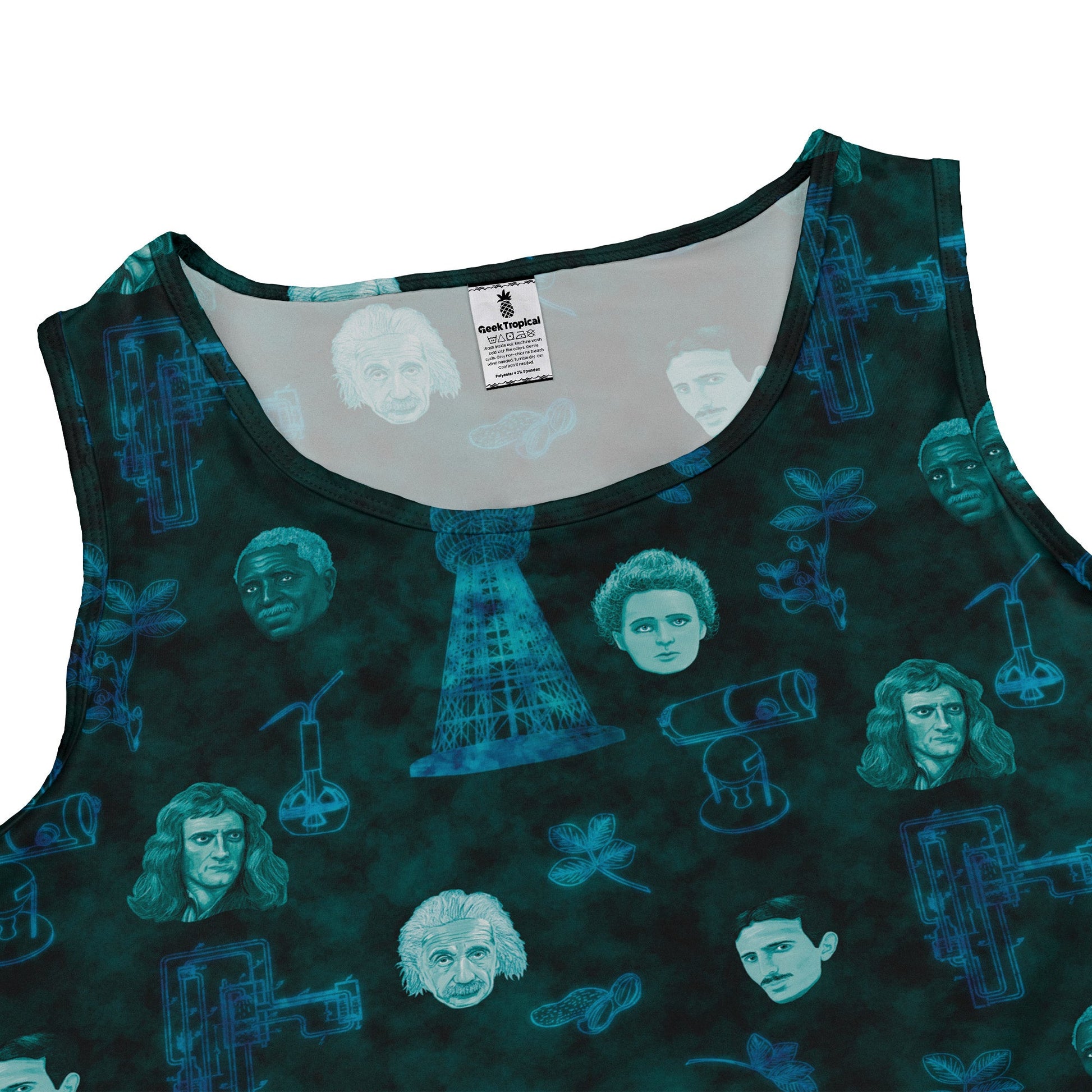 Eerie Science Legends Dress Geek Nerd Designs by Nathan lx - C science print