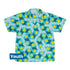 Einstein Tile Lagoon Teal Youth Hawaiian Shirt Front