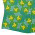 Einstein Tile Meadow Green Curvy Button Up Shirt womens corner