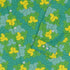 Einstein Tile Meadow Green Long Sleeve Button Up Shirt sleeve close