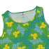 Einstein Tile Meadow Green Sleeveless Dress close front
