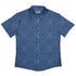 Endless Celtic Knot Blue Button Up Shirt Flat Front