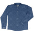 Endless Celtic Knot Blue Long Sleeve Button Up Shirt front