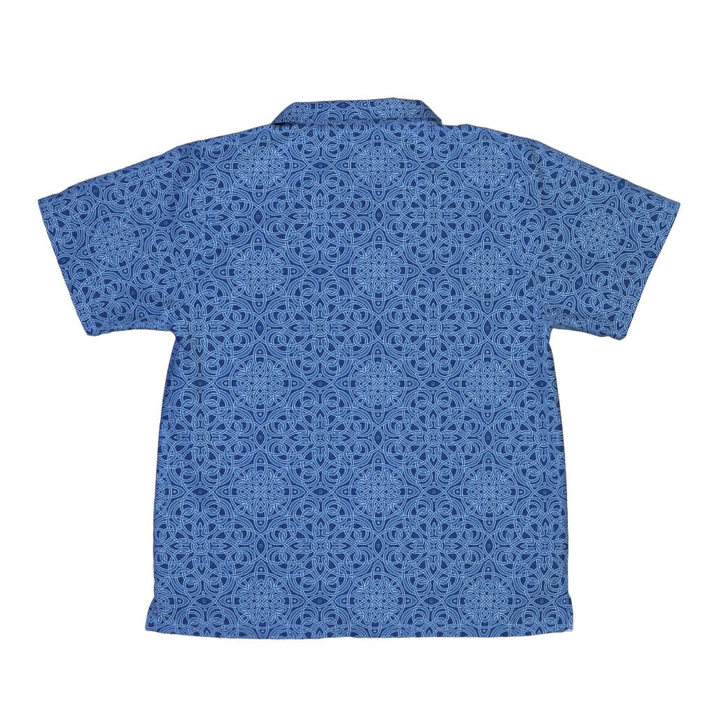 Endless Celtic Knot Blue Youth Hawaiian Shirt 2