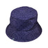 Endless Celtic Knot Lilac Bucket Hat Black Stitching